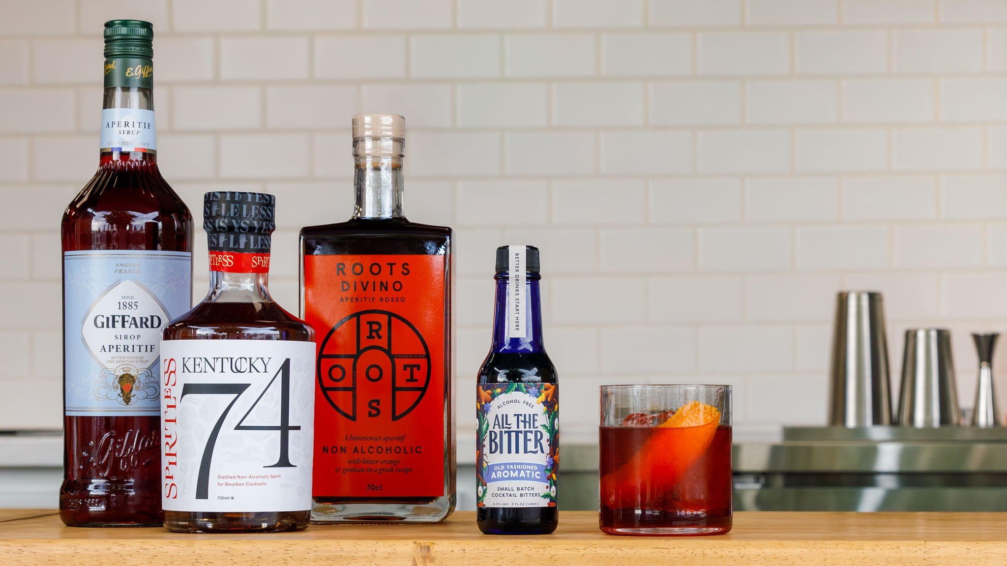 non alcoholic boulevardier mocktail recipe